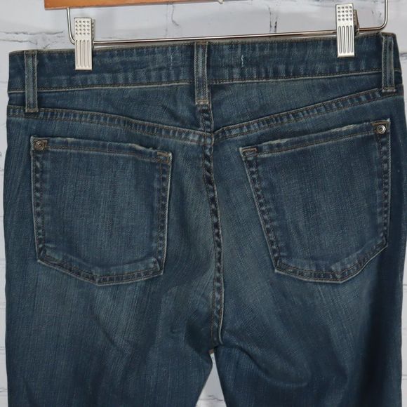 Vince Mallorca (Dark Wash) Crop Skinny Ankle Jeans Women's Size 29 - Picture 4 of 7